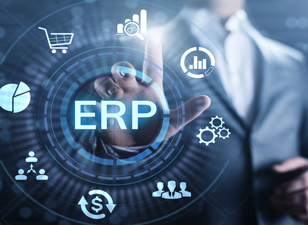 ERP implementation services which includes blueprint, implement, build and sustain.